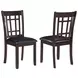 Lavon Black Side Chair Set of 2