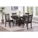 Lavon Black Side Chair Set of 2