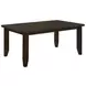 Dalila Cappuccino Rectangular Dining Table