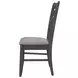 Dalila Grey Ladder Back Side Chair Set of 2