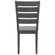 Dalila Grey Ladder Back Side Chair Set of 2