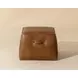 Ashford Tobacco Tan Upholstered Square Ottoman