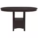 Lavon Espresso Extendable Counter Height Dining Table
