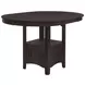 Lavon Espresso Extendable Counter Height Dining Table
