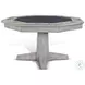 Elmcrest Gray 53" Reversible Game and Dining Poker Table