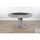 Elmcrest Gray 53" Reversible Game and Dining Poker Table