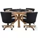 Hearthwood Haven Natural Jack Gaming Table Set