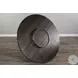 Havenstead Dark Brown Round Counter Height Dining Table with Lazy Susan