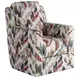 Diva Fiesta Upholstered Swivel Glider Accent Chair