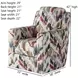 Diva Fiesta Upholstered Swivel Glider Accent Chair