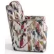 Diva Fiesta Upholstered Swivel Glider Accent Chair