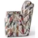 Diva Fiesta Upholstered Swivel Glider Accent Chair
