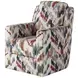 Diva Fiesta Upholstered Swivel Glider Accent Chair