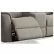 Henry Brown 75" Power Reclining Console Loveseat with Power Headrest and Lumbar