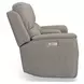 Henry Brown 75" Power Reclining Console Loveseat with Power Headrest and Lumbar