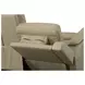 Henry Brown Leather 75" Power Reclining Console Loveseat with Power Headrest and Lumbar
