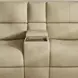 Henry Beige Leather 7 Piece Modular Zero Gravity Power Reclining Sectional with Power Lumbar and USB Charging