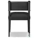 Ferris Gibson Black Performance Fabric Dining Chair Set of 2