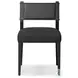 Ferris Gibson Black Performance Fabric Dining Chair Set of 2