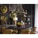 Eiffel Black 34" Tall Bookcase