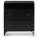 Belmont Black 2 Drawer Nightstand
