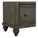 Twin Lakes Gray 6 Drawer Dresser and Square Mirror