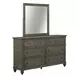 Twin Lakes Gray Sleigh Storage Bedroom Set