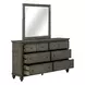 Twin Lakes Gray Sleigh Storage Bedroom Set