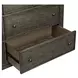 Twin Lakes Gray 6 Drawer Dresser and Square Mirror
