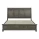 Twin Lakes Gray King Storage Sleigh Bed