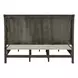 Twin Lakes Gray King Storage Sleigh Bed