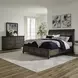 Twin Lakes Gray King Storage Sleigh Bed
