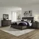 Twin Lakes Gray King Storage Sleigh Bed