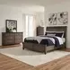 Twin Lakes Gray Sleigh Storage Bedroom Set