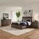 Twin Lakes Gray Sleigh Storage Bedroom Set