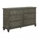 Twin Lakes Gray Sleigh Storage Bedroom Set