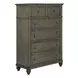 Twin Lakes Gray Sleigh Storage Bedroom Set