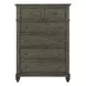 Twin Lakes Gray 5 Drawer Chest