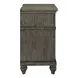 Twin Lakes Gray Sleigh Storage Bedroom Set
