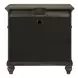Twin Lakes Gray Sleigh Storage Bedroom Set