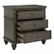 Twin Lakes Gray Sleigh Storage Bedroom Set