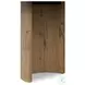 Paden Worn Oak Veneer 94" Oval Dining Table