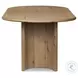 Paden Worn Oak Veneer 94" Oval Dining Table