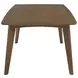 Malone Dark Walnut Rectangular Dining Table