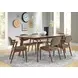 Malone Dark Walnut Rectangular Dining Table