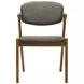Malone Gray Dining Side Chair Set of 2