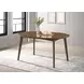 Malone Dark Walnut Extendable Round Dining Table