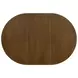 Malone Dark Walnut Extendable Round Dining Table