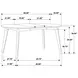 Malone Dark Walnut Extendable Round Dining Table