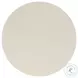 Ivan White Concrete Round End Table